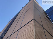 Sistemi architettonici della facciata di terracotta con materiale riciclabile amichevole eco-
