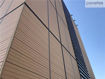 Sistemi arieggiati architettonici del rivestimento della facciata con UV/resistenza al vento
