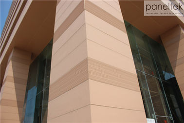 La terracotta della facciata della costruzione di iso del CE riveste il materiale di pannelli esterno del rivestimento della parete